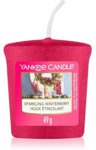 Yankee Candle Sparkling Winterberry mala mirisna svijeća bez staklene posude Signature 49 g