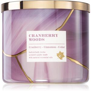 Bath & Body Works Cranberry Woods mirisna svijeća 411 g