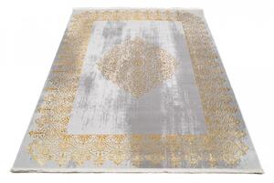 Moderan sivi tepih s orijentalnim uzorkom Širina: 200 cm | Duljina: 300 cm
