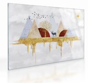 Staklena slika - Dekor (70x50 cm)