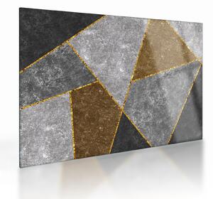 Staklena slika - Imitacija materijala (70x50 cm)
