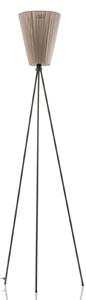 Podne Lampa Northern, Oslo Wood, prigušiv, Crno, Dnevna soba, Tkanina / tekstil, Dizajn