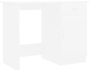 VidaXL Radni stol bijeli 100 x 50 x 76 cm od iverice