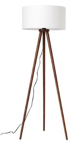 Podne Lampa Lindby, Charlia, Drvo, Dnevna soba, Tkanina / tekstil, Skandinavski