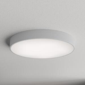 TEMAR LIGHTING Stropna svjetiljka Cleo 600, Ø 60 cm siva, prigušiva, Sivo, Dnevni boravak/blagovaonica, Metal