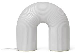 Stolne Lampa ferm LIVING, Vuelta, prigušiv, Bijela, Dnevna soba, Staklo, Dizajn