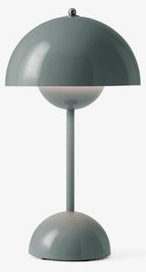 Stolne Lampa &Tradition, Flowerpot VP9, prigušiv, Sivo, Dnevna soba, Plastika, Dizajn
