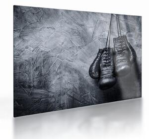 Staklena slika - Boksačke rukavice (70x50 cm)