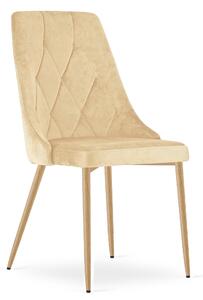 Jídelna stolica IMOLA VELVET, bež