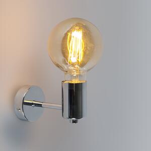 Komplet od 2 moderne zidne svjetiljke krom - Facil 1