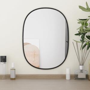 VidaXL Zidno ogledalo crna 40x30 cm