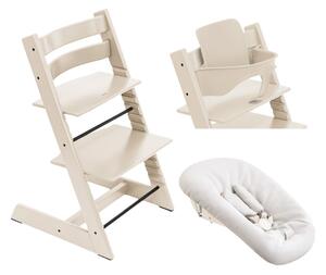 STOKKE hranilica Tripp Trapp set 3v1 vanilla white
