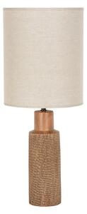 Stolna lampa Santal, bež/smeđa, visina 63 cm - Corep SAS