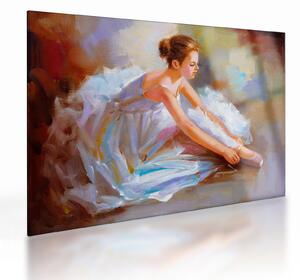 Staklena slika - Balerina (70x50 cm)