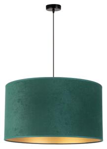 Luster na sajli ROLLER 1xE27/15W/230V tamno zelena/zlatna