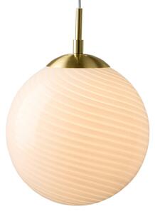 Viseće Svjetiljka Halo Design, CANDY BALL, prigušiv, Bijela, Dnevna soba, Staklo, Dizajn