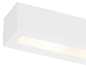 Moderna zidna lampa bijela 2-svjetlo - Tjada Novo