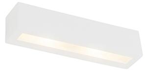 Moderna zidna lampa bijela 2-svjetlo - Tjada Novo