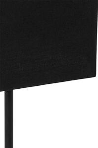 Moderna stolna svjetiljka crna tkanina sjena crna sa zlatom - VT 1