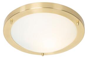 Moderna stropna svjetiljka zlatna 31 cm IP44 - Yuma