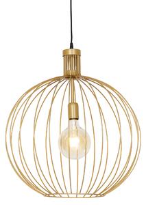 Dizajn viseća lampa zlatna 50 cm - Wire Dos