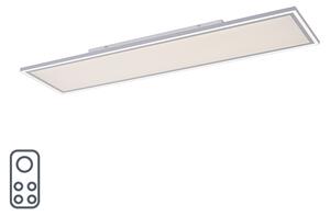 Moderna LED ploča bijela 121 cm uključujući LED 2700 - 5000K - Luntani