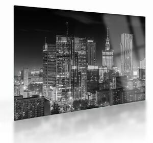 Staklena slika - Crno-bijeli New York (70x50 cm)