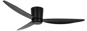 Stropni ventilator s rasvjetom, crni, 137 cm, tih, Beacon Beacon Lighting, Array, prigušiv, Crno, Dnevna soba, Plastika, Moderan