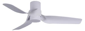 Stropni ventilator Nautica s rasvjetom, bijeli, tih – Beacon Beacon Lighting, Nautica, prigušiv, Bijela, Dnevna soba, Plastika, Moderan
