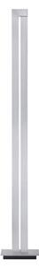 Podne Lampa PURE, PURE Lines Floor, prigušiv, Sivo, Dnevna soba, Metal, Moderan