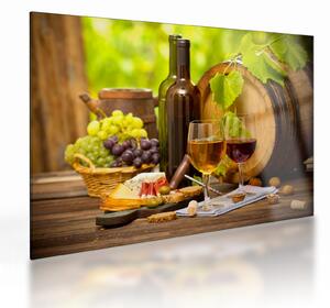 Staklena slika - Vina (70x50 cm)