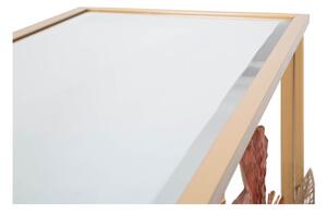 Narančasti pomoćni stol 41.5x114 cm Glam Redy – Mauro Ferretti