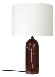 Stolne Lampa GUBI, Gravity Large, prigušiv, Crvena, Dnevna soba, Kamen, Dizajn
