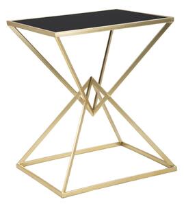 Pomoćni stol sa staklenom pločom stola 46x57 cm Piramid – Mauro Ferretti