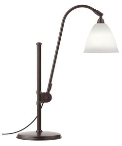 Stolna lampa Bestlite BL1, porculan/crna, Ø 16 cm - GUBI