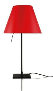 Costanzina Stolna lampa Crna/Primary Crvena - Luceplan