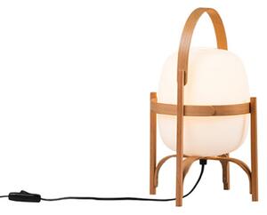 Stolne Lampa Santa & Cole, prigušiv, Bijela, Dnevna soba, Staklo