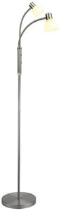 Podne Lampa Halo Design, Crno, Dnevna soba, Metal
