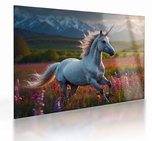 Staklena slika - Jednorog (70x50 cm)