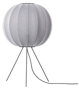 Knit-Wit 60 Round Podna lampa Medium Srebro - Made By Hand