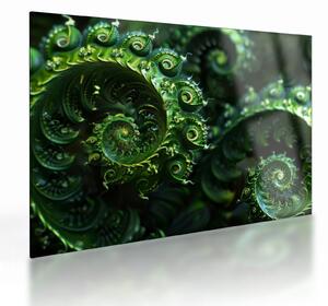 Staklena slika - Spirale (70x50 cm)