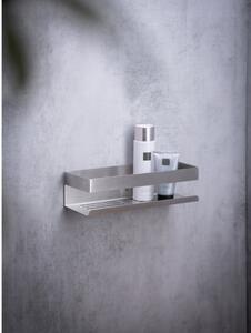 Samodržeća kupaonska polica od nehrđajućeg čelika u mat srebrnoj boji Genova - Wenko