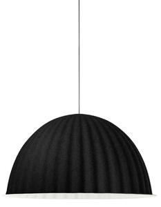 Viseće Svjetiljka Muuto, prigušiv, Crno, Blagovaonica, Tkanina / tekstil
