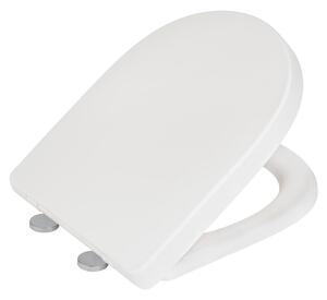 Bijela WC daska s automatskim zatvaranjem 35,5 x 44 cm O.novo - Wenko