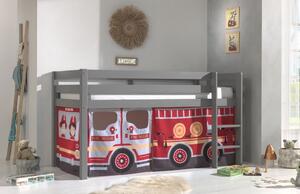 Zavjesa za dječji krevet 196,5x86,5 cm Fire Truck - Vipack