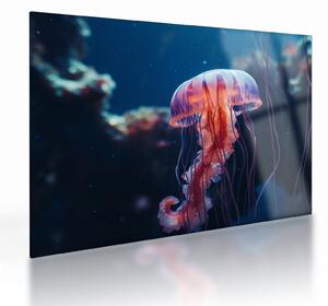 Staklena slika - Meduza (70x50 cm)