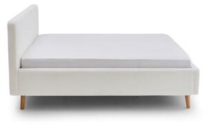 Bijeli tapecirani bračni krevet 180x200 cm Mattis - Meise Möbel