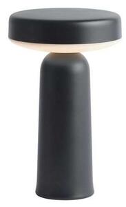 Stolne Lampa Muuto, prigušiv, Crno, Dnevna soba, Plastika