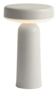 Stolne Lampa Muuto, prigušiv, Sivo, Dnevna soba, Plastika