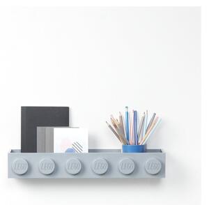Dječja siva zidna polica LEGO® Sleek